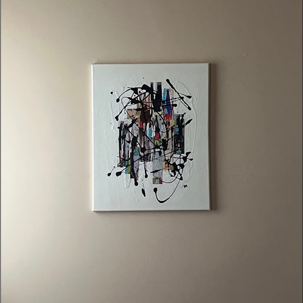 Mixed Media Art on canvas 6 (2023)